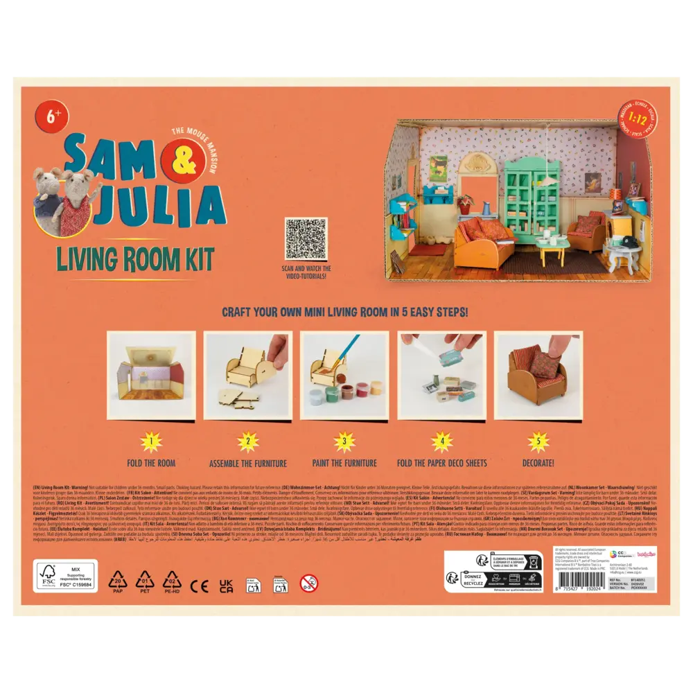 Sam & Julia / Het Muizenhuis Sam & Julia - woonkamer kit Sam & Julia / Het Muizenhuis Sam & Julia - woonkamer kit