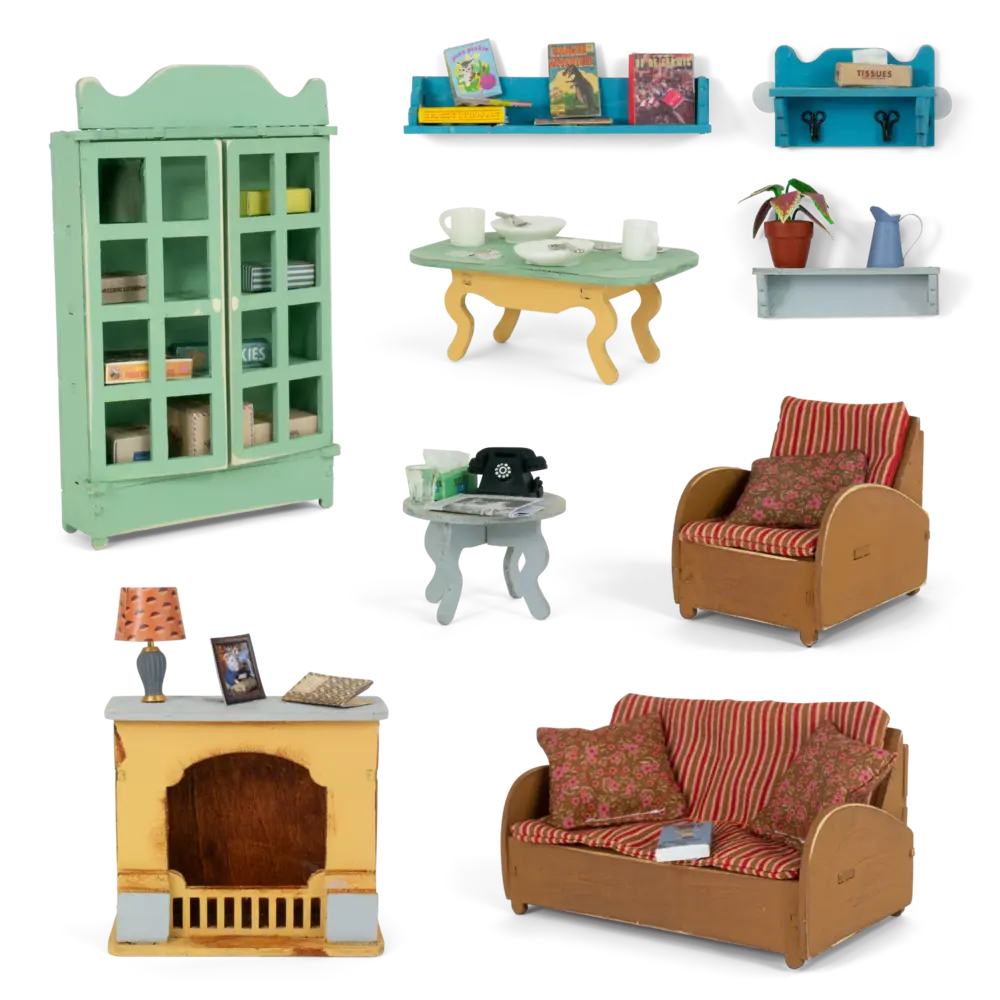Sam & Julia / Het Muizenhuis Sam & Julia - woonkamer kit Sam & Julia / Het Muizenhuis Sam & Julia - woonkamer kit