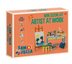 Sam & Julia / Het Muizenhuis Sam & Julia - mini scene kit - kunstenaars atelier