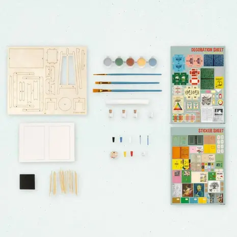 Sam & Julia / Het Muizenhuis Sam & Julia - mini scene kit - kunstenaars atelier