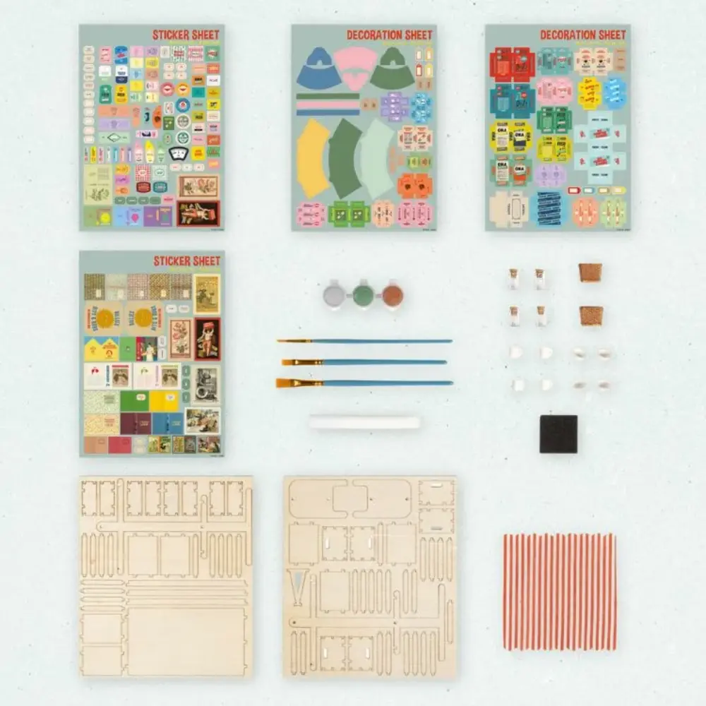Sam & Julia / Het Muizenhuis Sam & Julia - mini scene kit - marktkraam