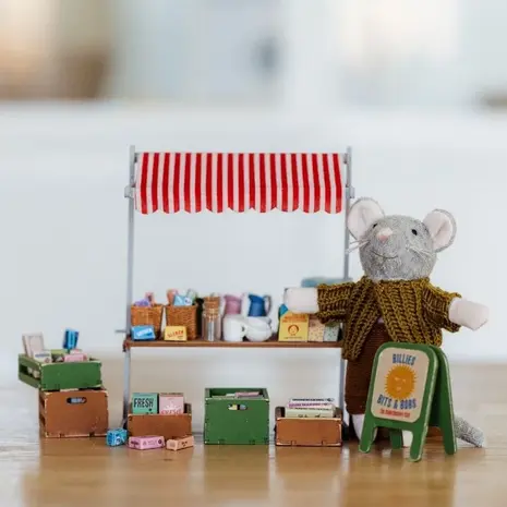 Sam & Julia / Het Muizenhuis Sam & Julia - mini scene kit - marktkraam