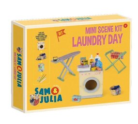 Sam & Julia / Het Muizenhuis Sam & Julia - mini scene kit - wasdag Sam & Julia / Het Muizenhuis Sam & Julia - mini scene kit - wasdag