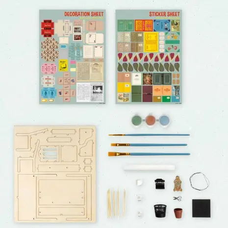 Sam & Julia / Het Muizenhuis Sam & Julia - mini scene kit - schrijversbureau Sam & Julia / Het Muizenhuis Sam & Julia - mini scene kit - schrijversbureau