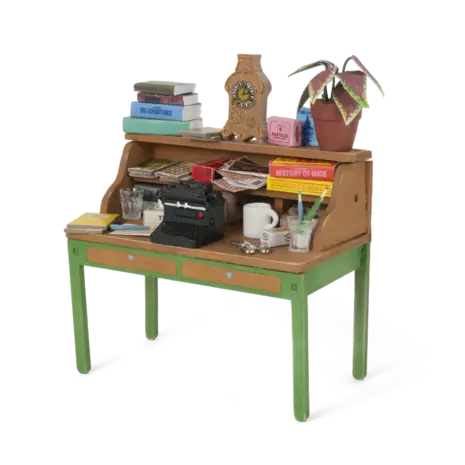 Sam & Julia / Het Muizenhuis Sam & Julia - mini scene kit - schrijversbureau Sam & Julia / Het Muizenhuis Sam & Julia - mini scene kit - schrijversbureau