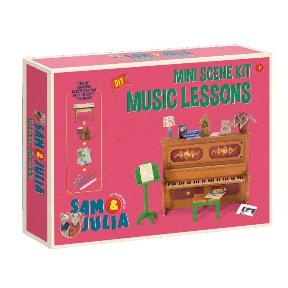 Sam & Julia / Het Muizenhuis Sam & Julia - mini scene kit - muziekles