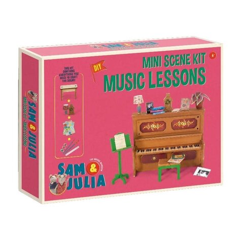 Sam & Julia / Het Muizenhuis Sam & Julia - mini scene kit - muziekles