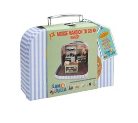 Sam & Julia / Het Muizenhuis Sam & Julia - to go koffertje - bakkerij Sam & Julia / Het Muizenhuis Sam & Julia - to go koffertje - bakkerij