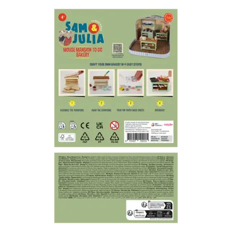 Sam & Julia / Het Muizenhuis Sam & Julia - to go koffertje - dokter