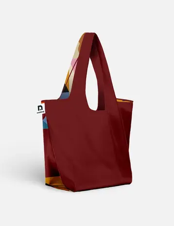 Notabag Notabag - opvouwbare shopper - roots Notabag Notabag - opvouwbare shopper - roots