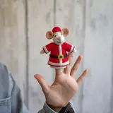 Sjaal met verhaal Sjaal met verhaal - vingerpopje - kerstman Sjaal met verhaal Sjaal met verhaal - vingerpopje - kerstman