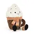 Jellycat - amuseables knuffel - scarffles hot chocolate