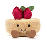 Jellycat Jellycat - amuseables knuffel - fleurette tarte aux fraises Jellycat Jellycat - amuseables knuffel - fleurette tarte aux fraises