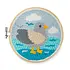 Kikkerland - punch needle kit - pigeon Kikkerland - punch needle kit - pigeon