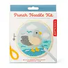 Kikkerland Kikkerland - punch needle kit - pigeon