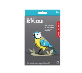 Kikkerland Kikkerland - 3d puzzel - blue tit