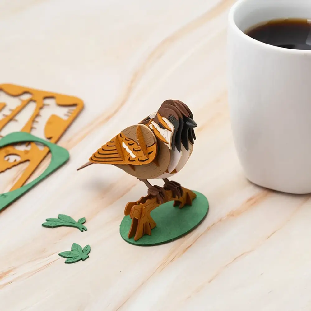 Kikkerland Kikkerland - 3d puzzel - sparrow