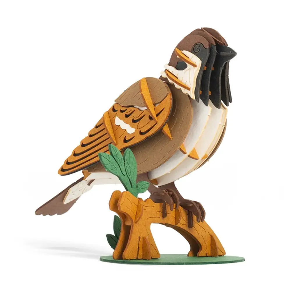 Kikkerland Kikkerland - 3d puzzel - sparrow