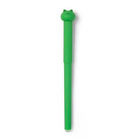 Kikkerland Kikkerland - uitwisbare pen - kikker Kikkerland Kikkerland - uitwisbare pen - kikker