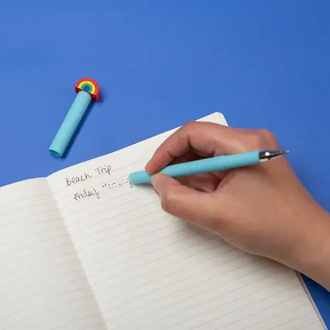 Kikkerland Kikkerland - uitwisbare pen - regenboog Kikkerland Kikkerland - uitwisbare pen - regenboog