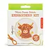 Kikkerland - borduur kit - highland cow