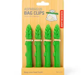 Kikkerland Kikkerland - clips - asperges (set van 4)