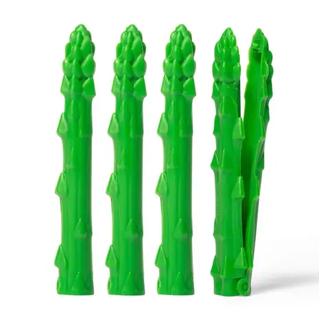 Kikkerland Kikkerland - clips - asperges (set van 4)
