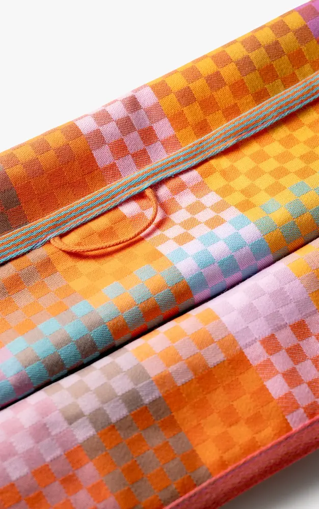Foekje Fleur Foekje fleur - odds & ends - checkered check theedoek #166A Foekje Fleur Foekje fleur - odds & ends - checkered check theedoek #166A