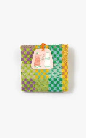 Foekje Fleur Foekje fleur - odds & ends - checkered check handdoek #164 Foekje Fleur Foekje fleur - odds & ends - checkered check handdoek #164