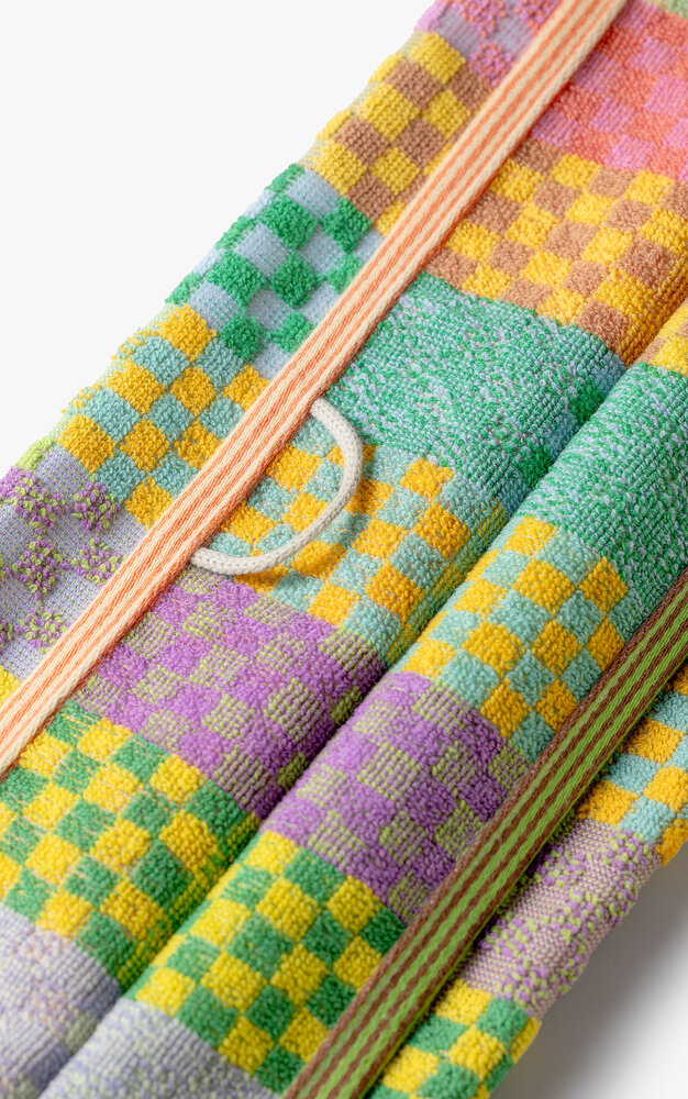 Foekje Fleur Foekje fleur - odds & ends - checkered check handdoek #164 Foekje Fleur Foekje fleur - odds & ends - checkered check handdoek #164