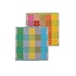 Foekje fleur - odds & ends - multi doekjes checkered check #163 (set van 2)