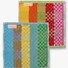 Foekje Fleur Foekje fleur - odds & ends - multi doekjes checkered check #163 (set van 2)