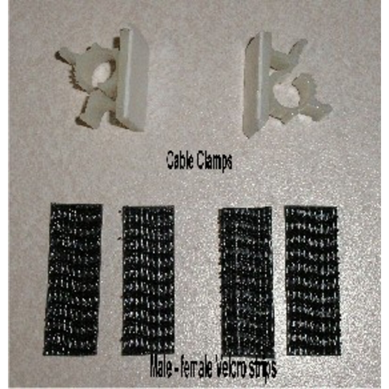 KT-MFPMNT Mounting Velcro & Cable Clip Kit