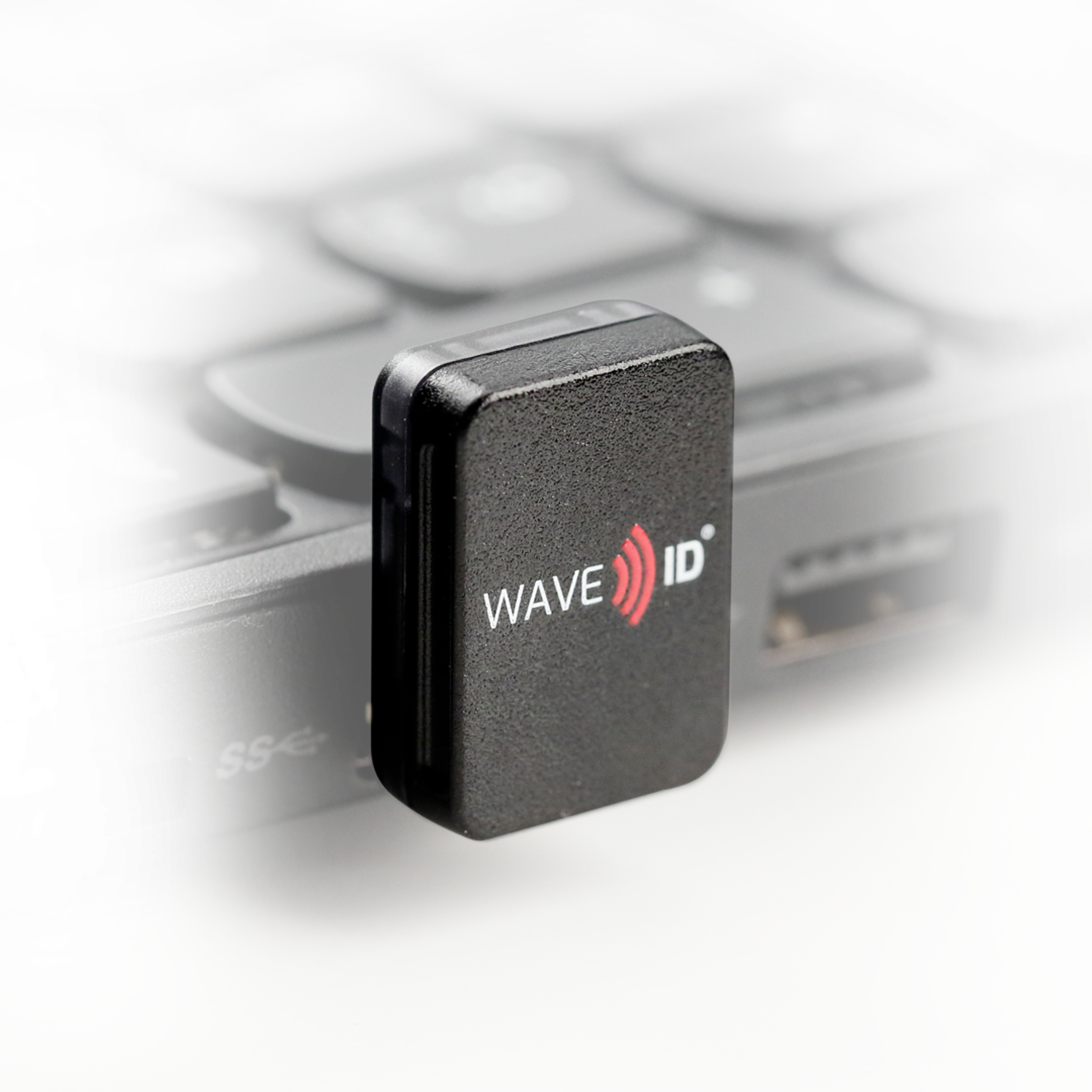 RDR-6311AKU-V2 WAVE ID® Nano Keystroke Indala  Black Vertical USB Nano Reader