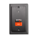 RDR-60W1AKE WAVE ID® Solo Keystroke HID™ Prox Wallmount Black Ethernet Reader, w/power supply