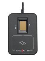 RDF-30542AKU WAVE ID Bio SDK Badge & Fingerprint Combo Black USB Reader