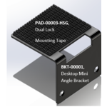 KT-ANGLE-Mini WAVE ID Black Angle Mini Mounting Bracket