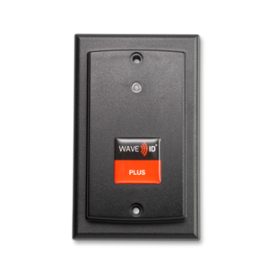 RDR-800W1BKU-C72 WAVE ID® Plus Keystroke V2 w/iCLASS se & Seos Surface Mount Black 72in USB Reader