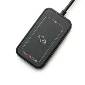 RDR-80531BKE -P WAVE ID Plus Mini Black TCP/IP Ethernet POE Reader