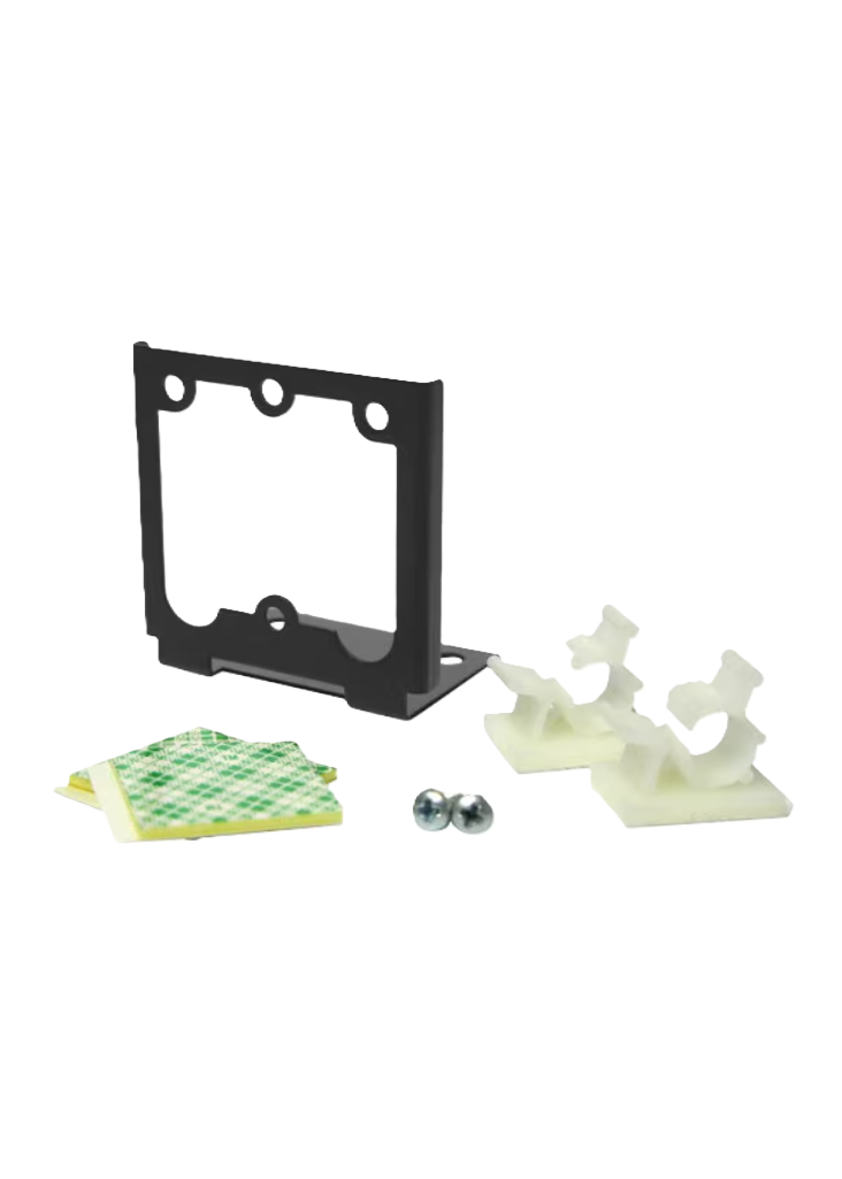 KT-ANGLE-G+CLIPS pcProx Pearl Angle Mounting Bracket w/Cable Clips