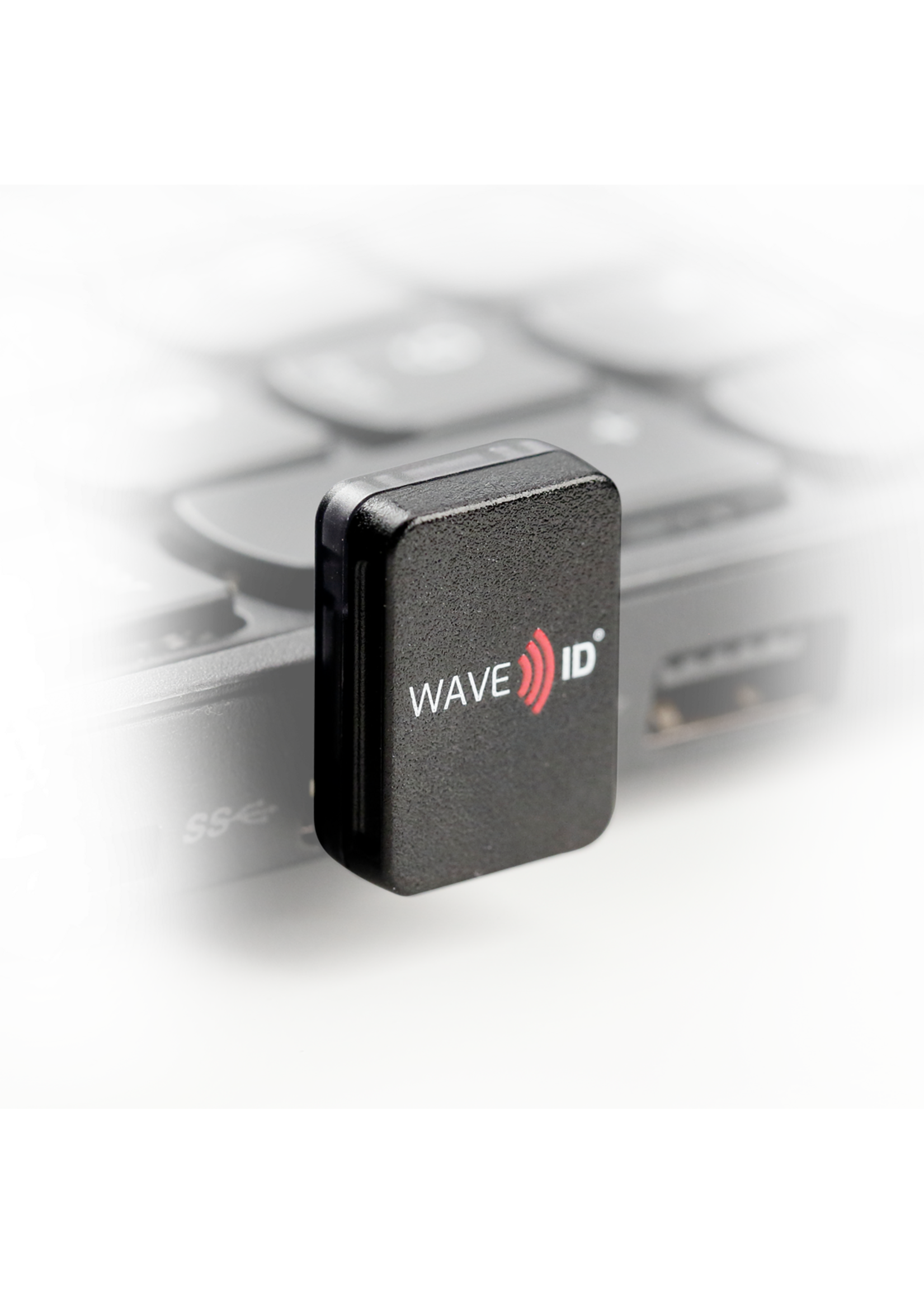 RDR-70U2BKU WAVE ID Nano SDK 13.56MHz w/iCLASS SE & Seos Black Vertical USB-C Reader