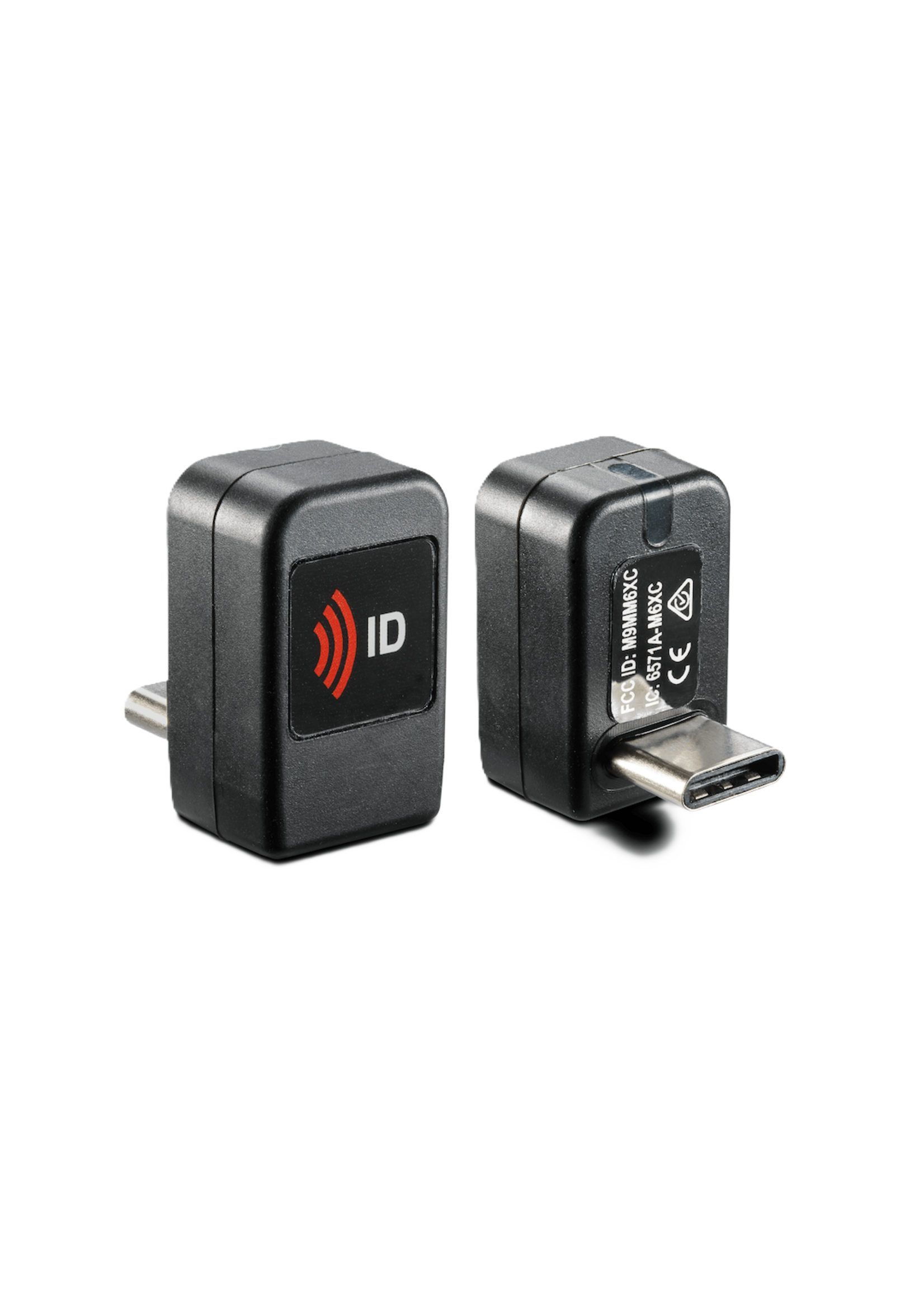 RDR-7MU1BKU WAVE ID Nano Keystroke 13.56MHz MIFARE Secure Black Vertical USB-C Reader