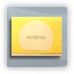 BDG-PLS-MF1K-S MIFARE 1K 30x26mm Adhesive Tag