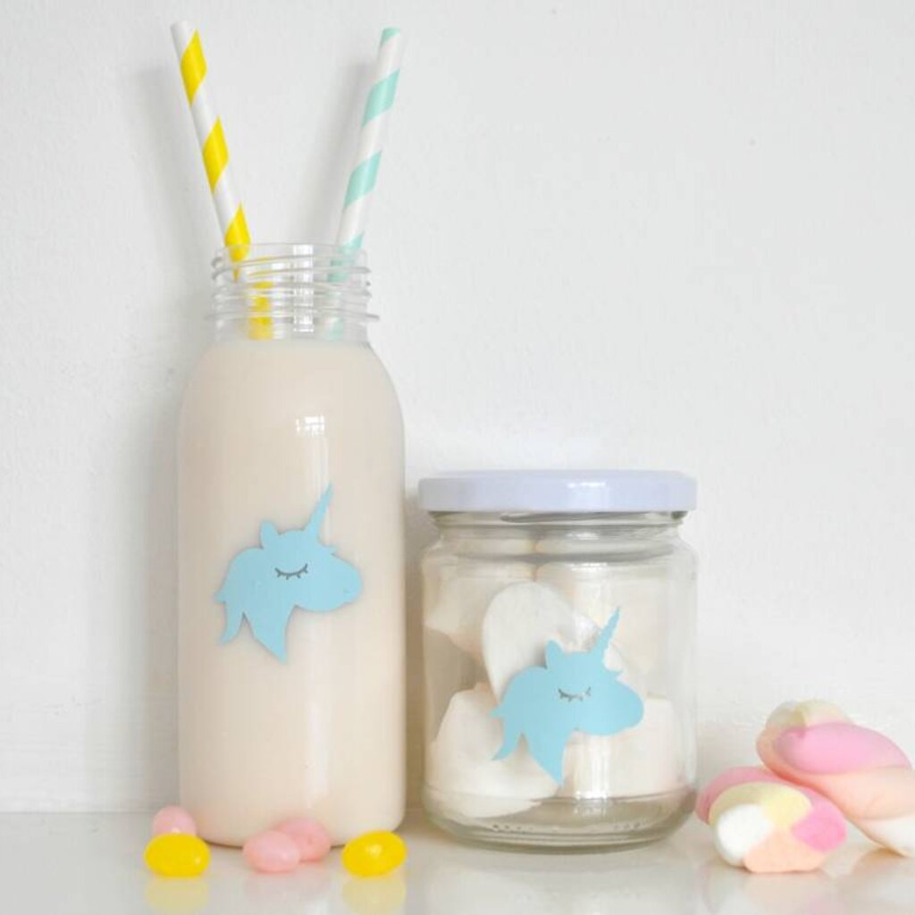 Traktatiestickers  unicorn