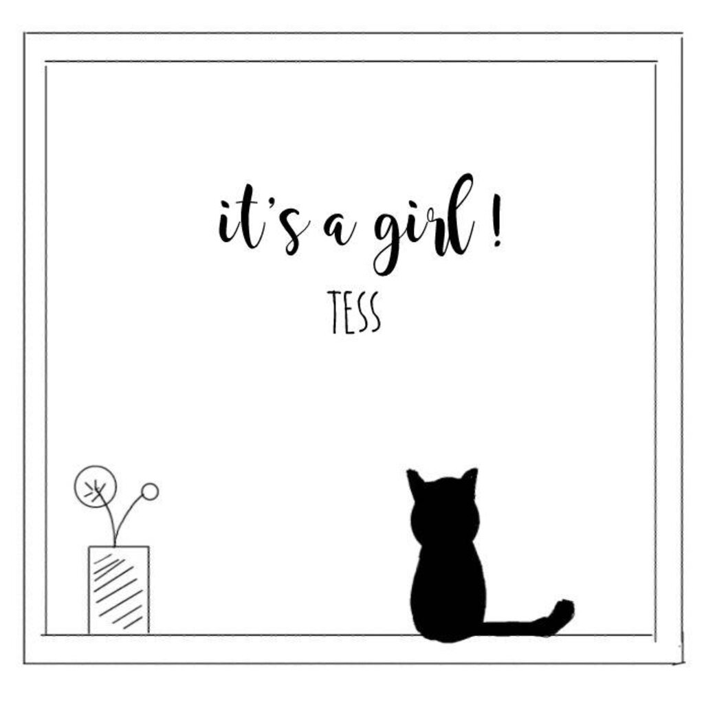 It's a girl!