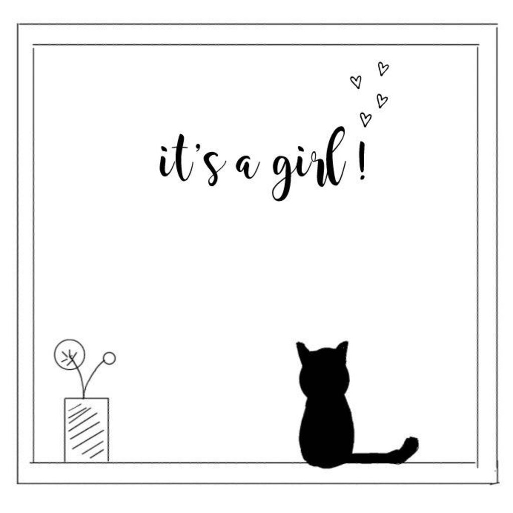 It's a girl!