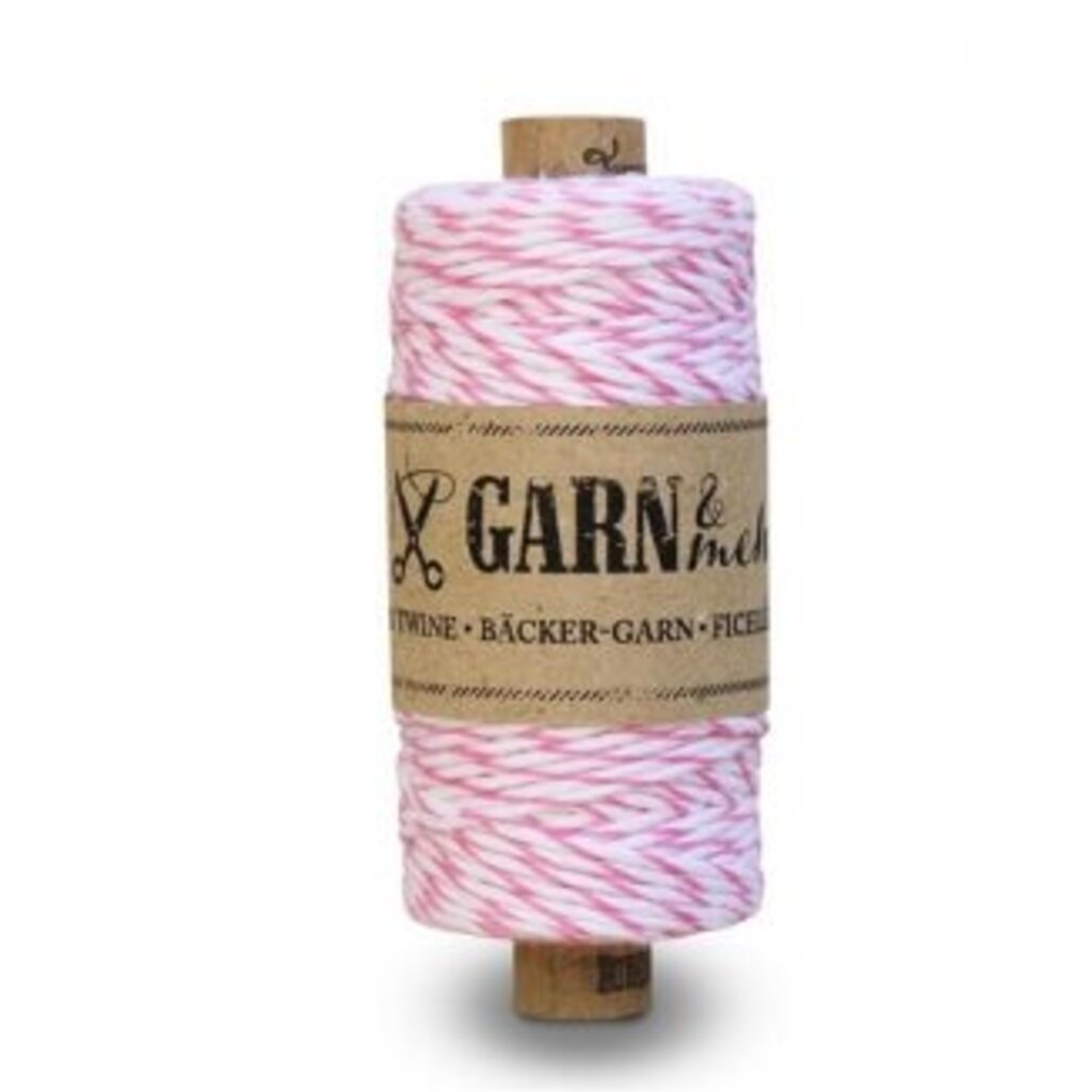 Bakers Twine Roze wit