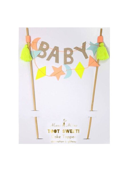 Baby cake topper