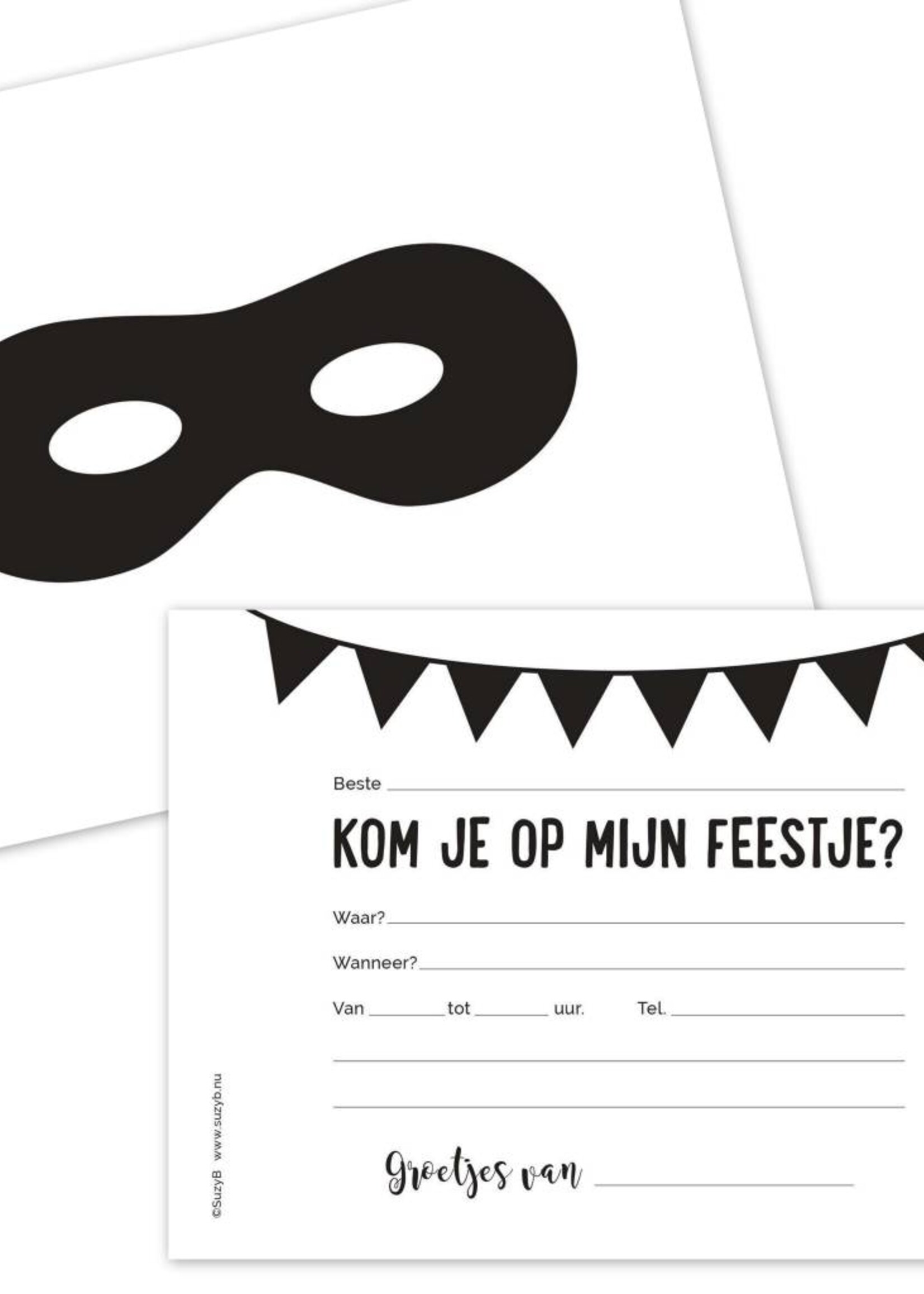 Uitnodiging Superhero