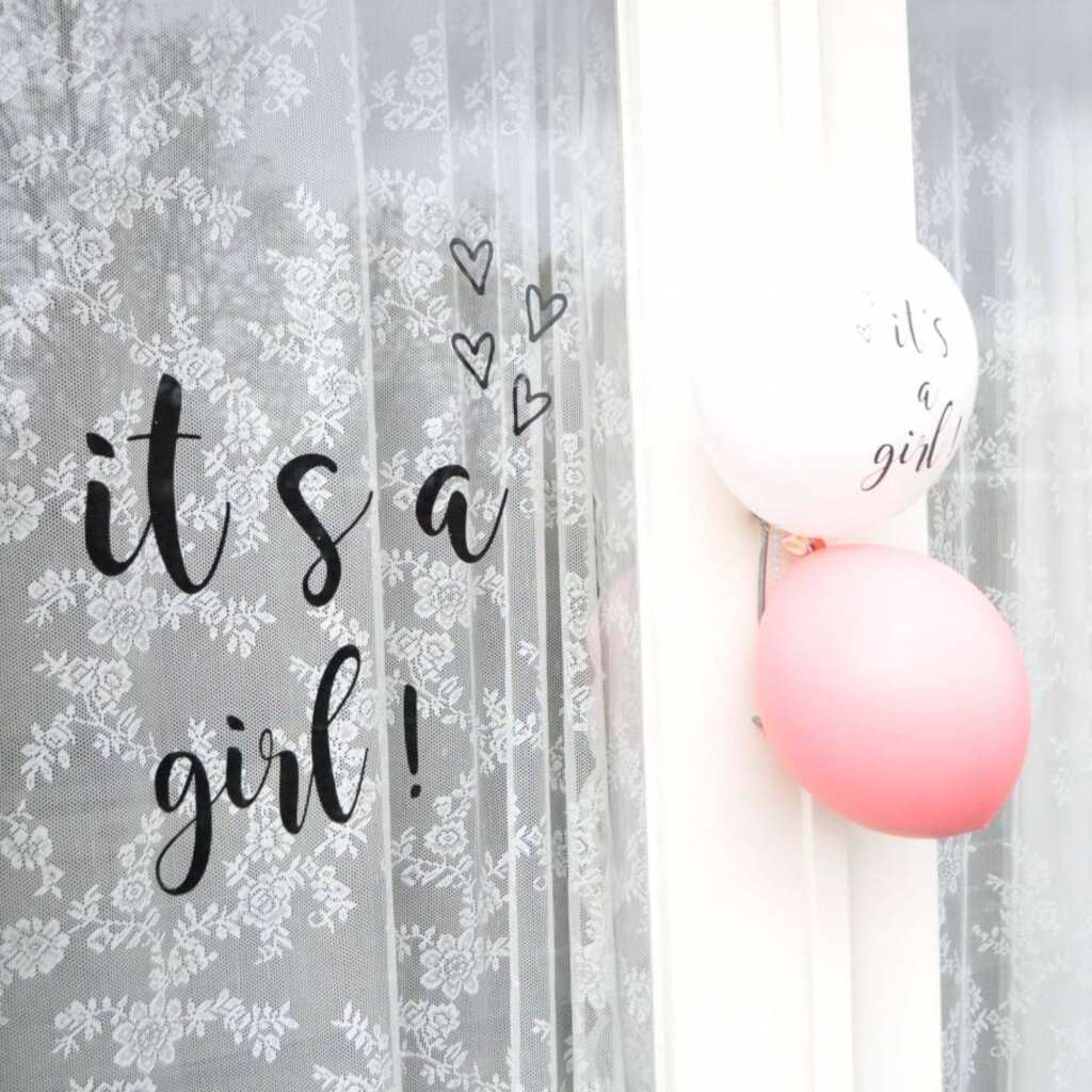 It's a girl!